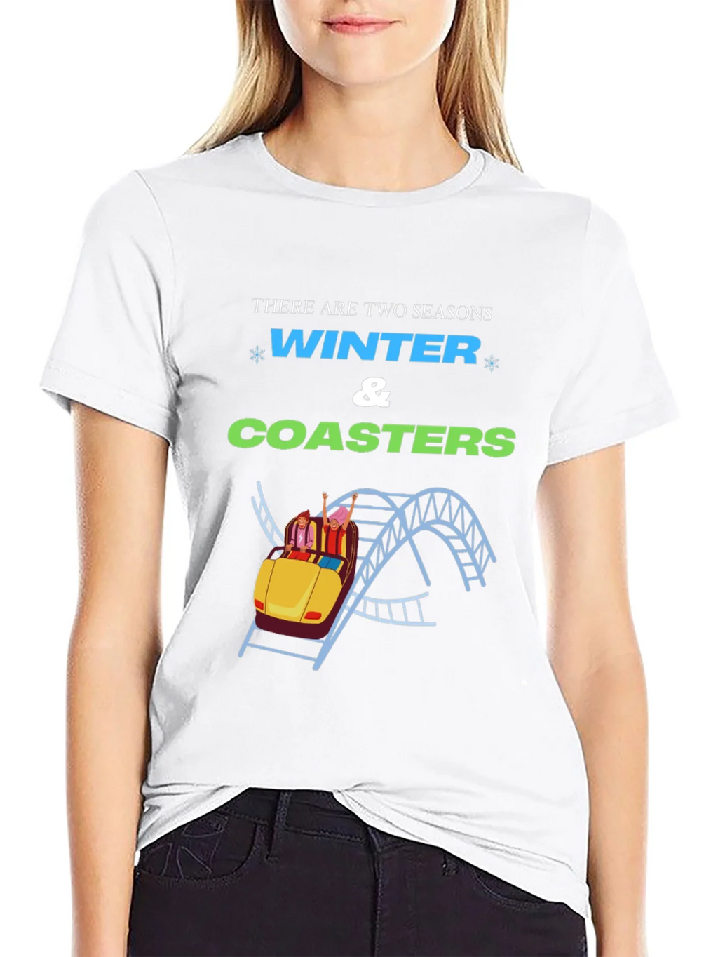 Winter & Coasters T-Shirt - Theme Park Apparel product image 3