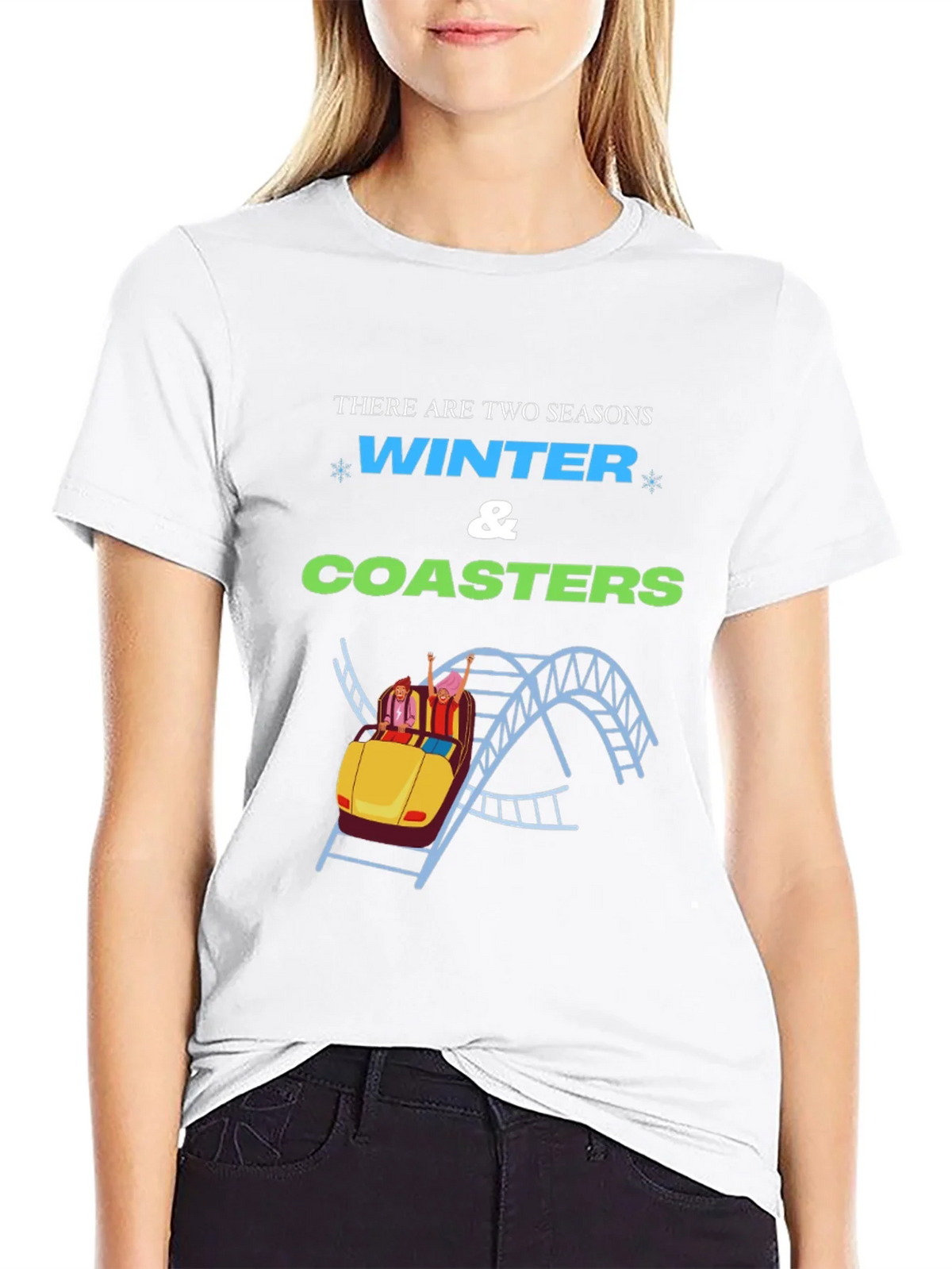 Winter & Coasters T-Shirt - Theme Park Apparel product image 3