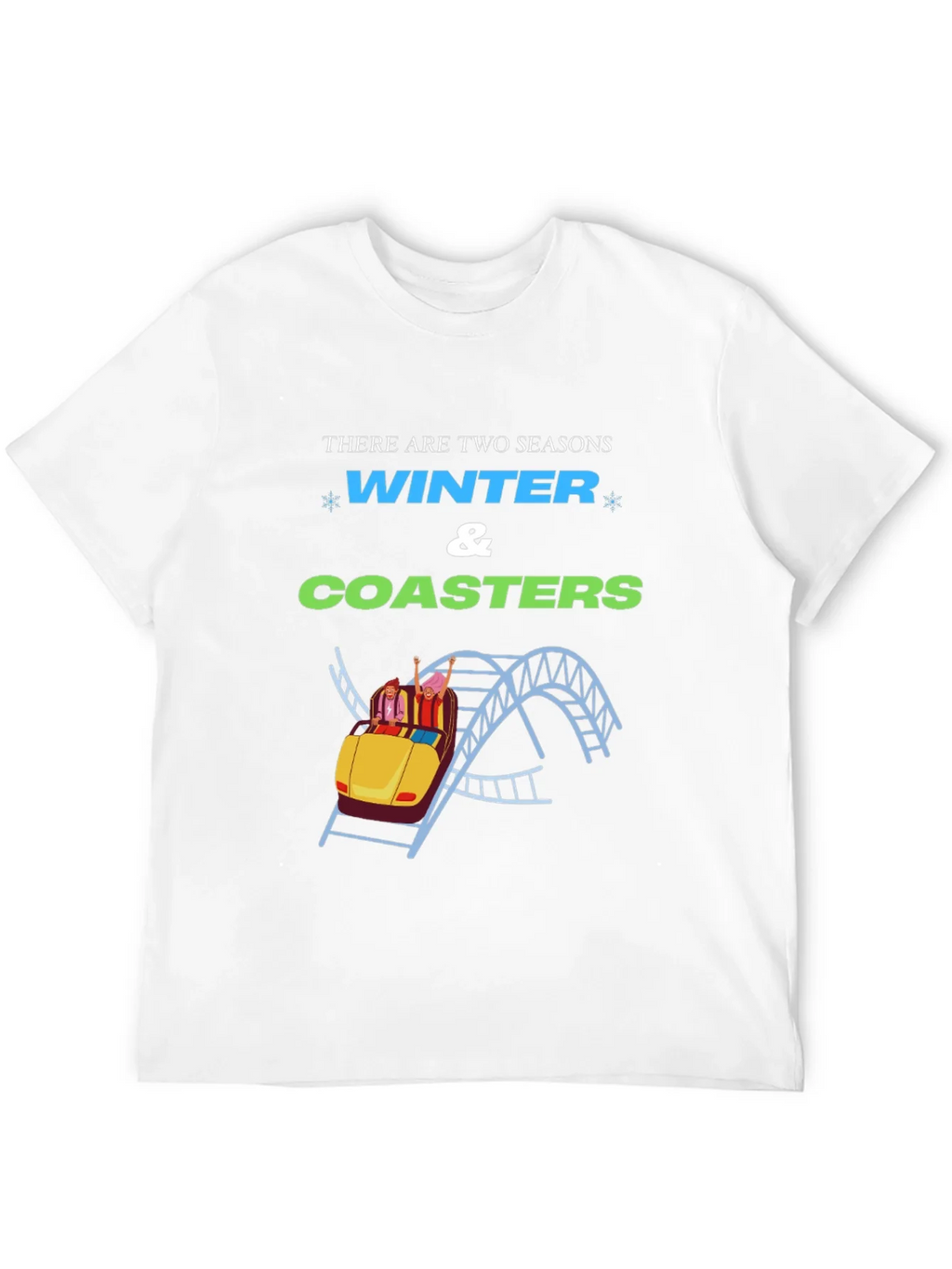 Winter & Coasters T-Shirt - Theme Park Apparel product image 4