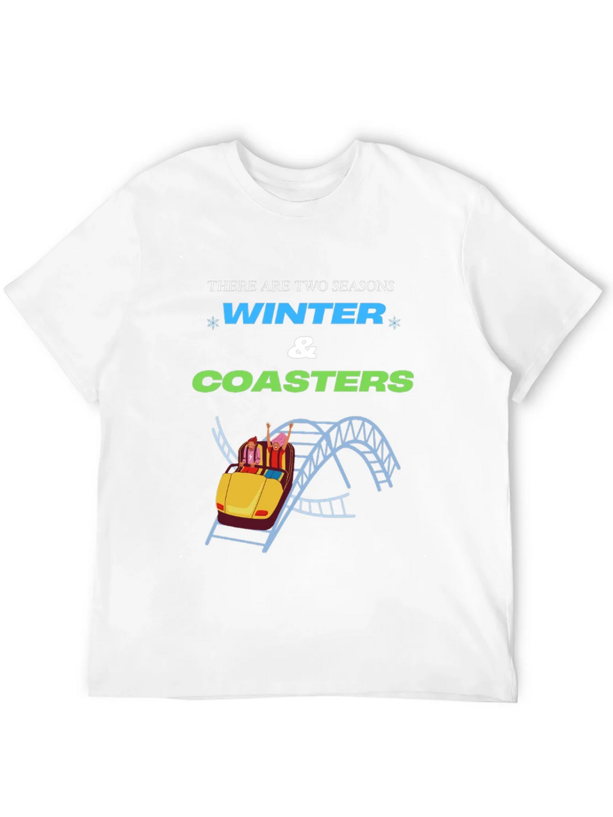Winter & Coasters T-Shirt - Theme Park Apparel product image 4