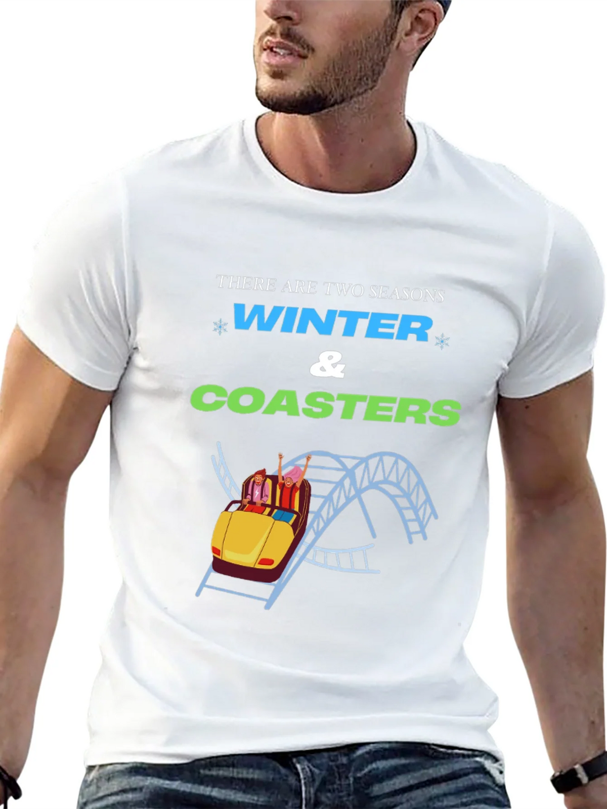 Winter & Coasters T-Shirt - Theme Park Apparel product image 5