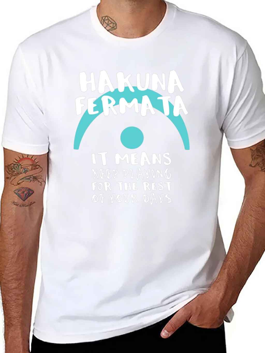Hakuna Fermata Music T-Shirt product image 3