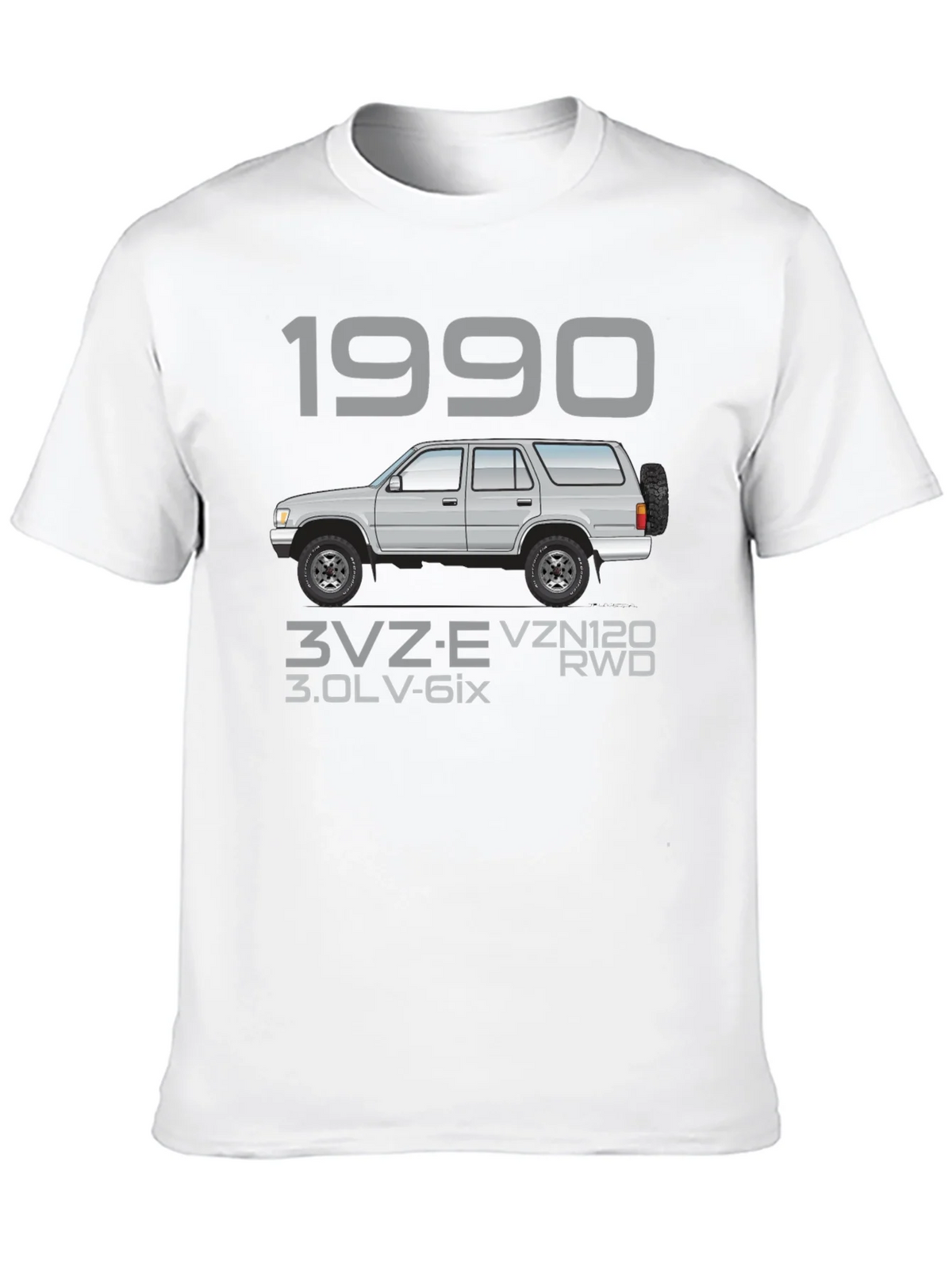 1990 4Runner Graphic Tee - Automotive Enthusiast Shirt product image 9