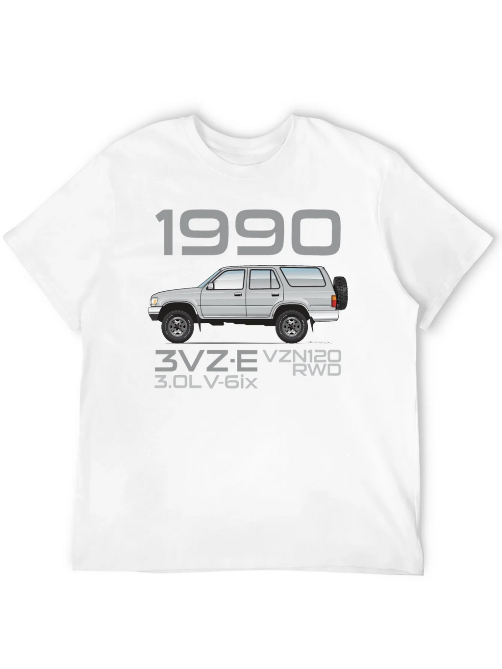1990 4Runner Graphic Tee - Automotive Enthusiast Shirt product image 11