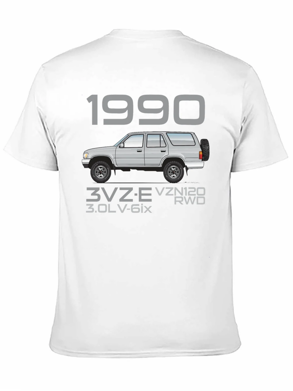 1990 4Runner Graphic Tee - Automotive Enthusiast Shirt product image 10