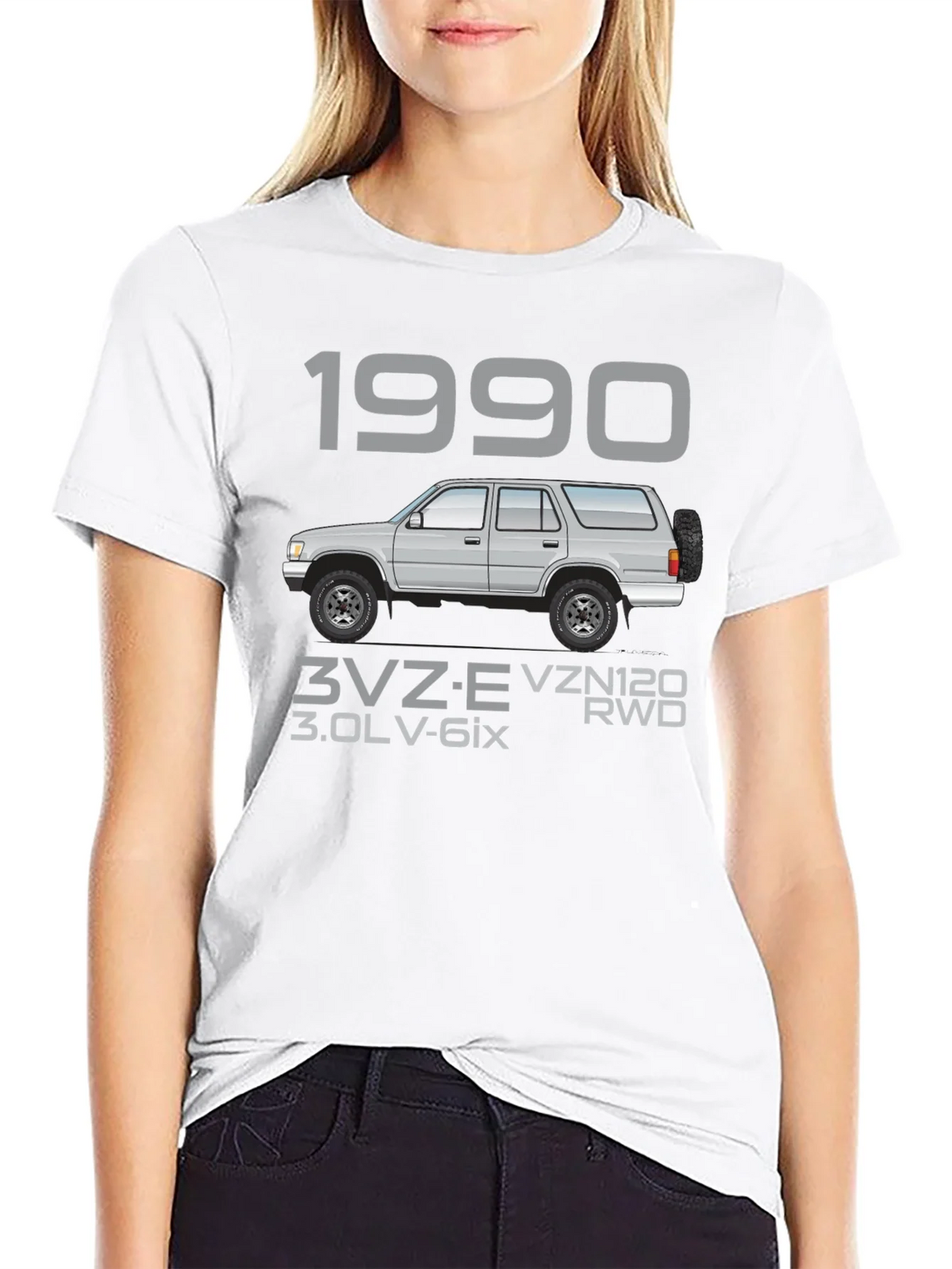 1990 4Runner Graphic Tee - Automotive Enthusiast Shirt product image 8