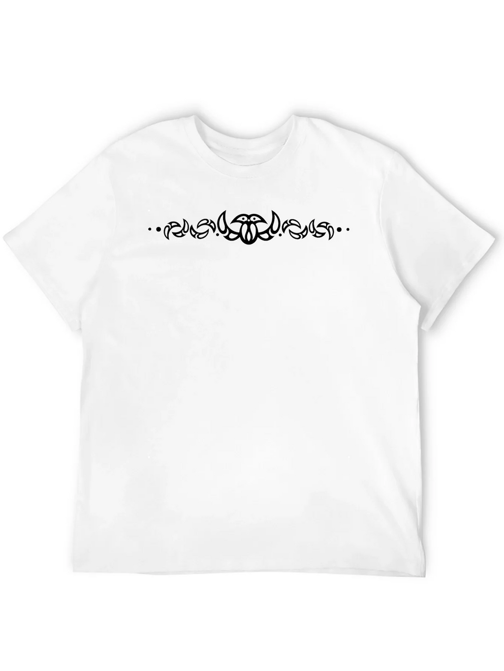 Tribal Design Black T-Shirt - Soft Cotton Blend product image 8