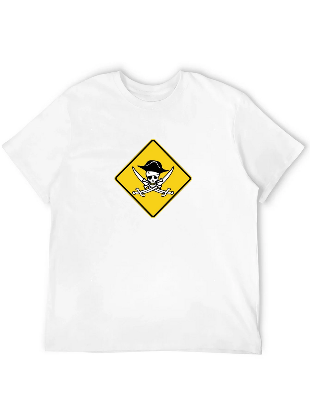 Pirate Skull & Swords Graphic Black T-Shirt product image 11