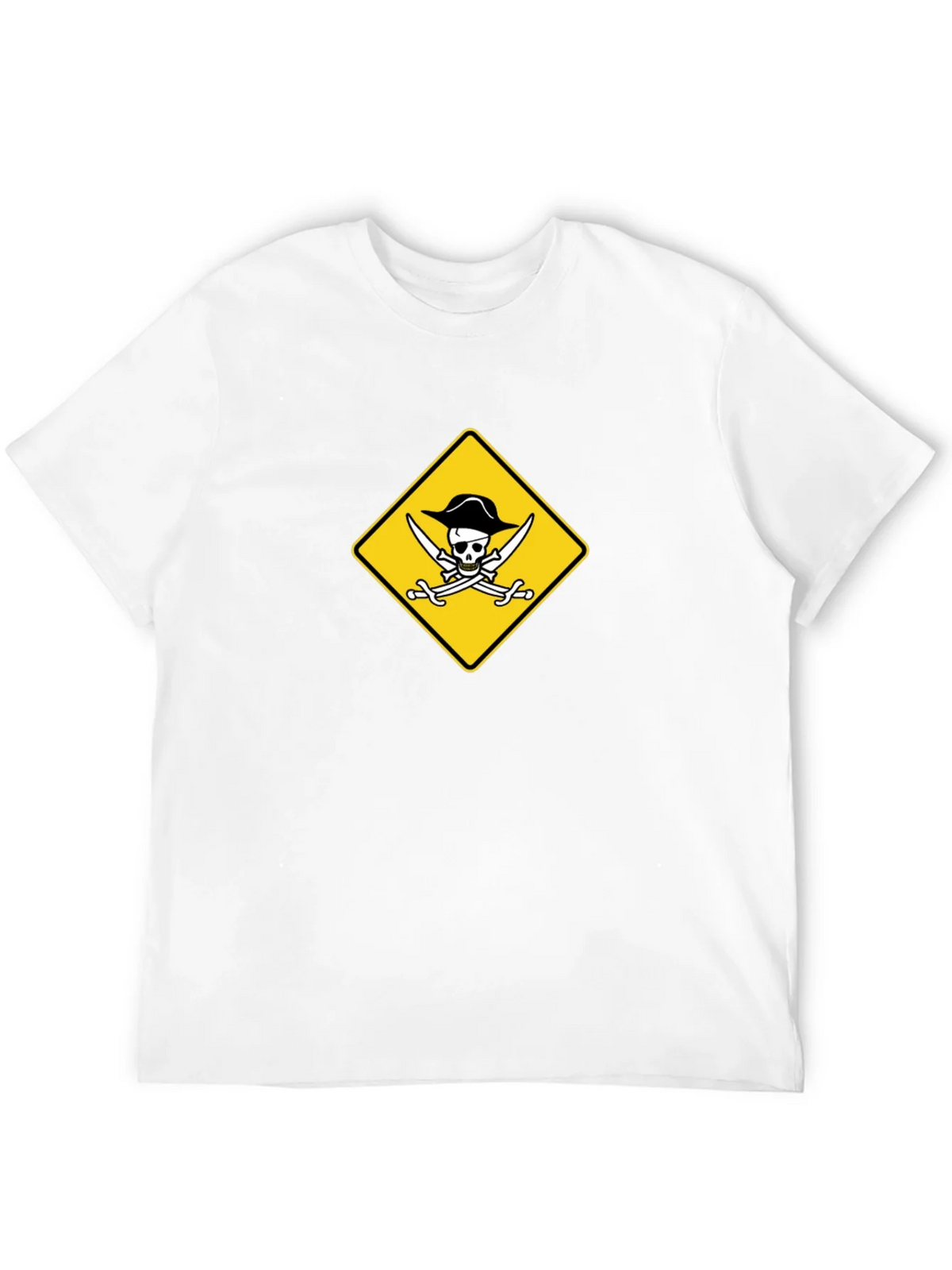 Pirate Skull & Swords Graphic Black T-Shirt product image 11