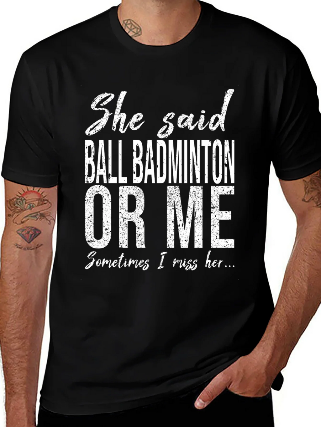 Ball Badminton or Me T-Shirt product image 1
