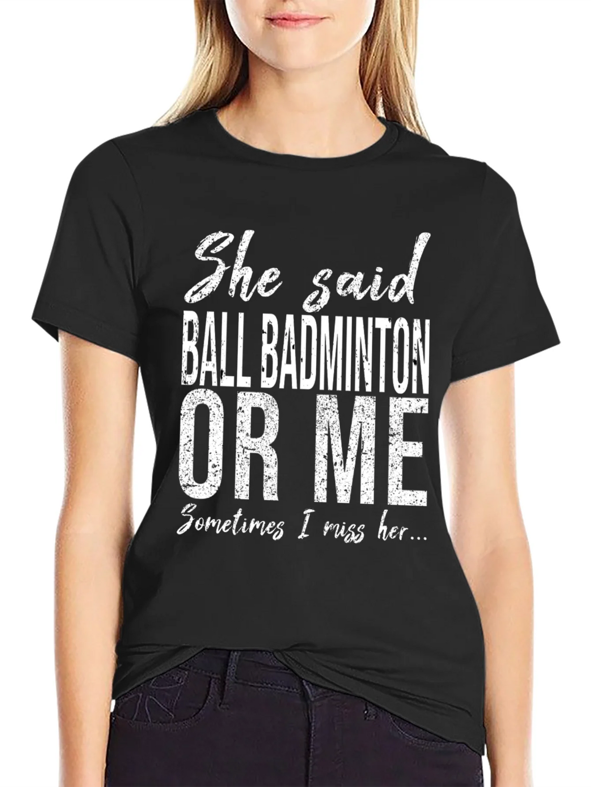 Ball Badminton or Me T-Shirt product image 2