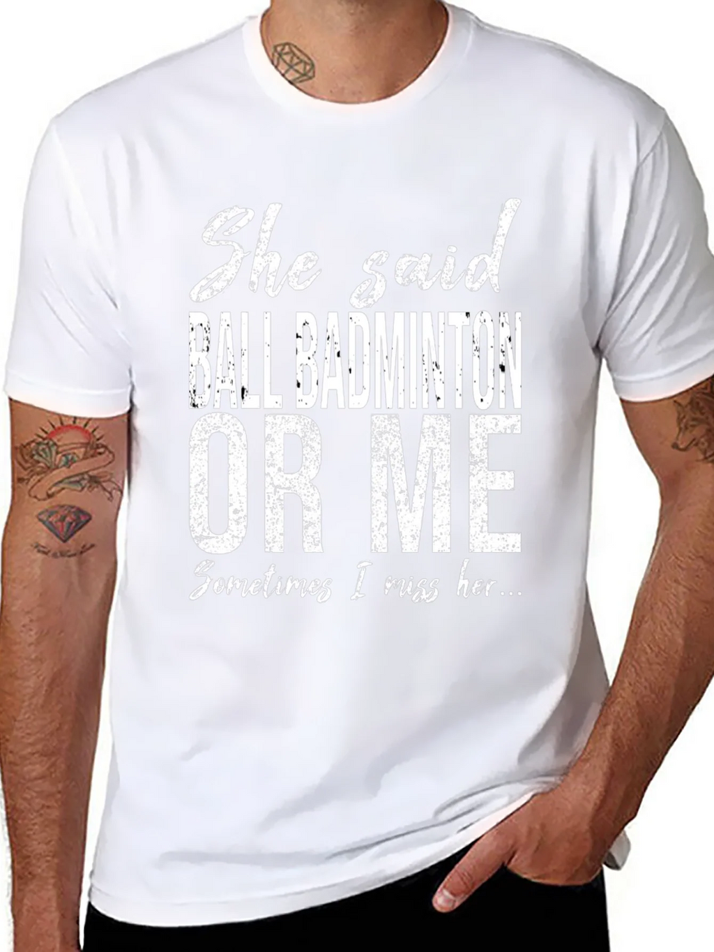 Ball Badminton or Me T-Shirt product image 5