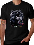 Bear Graphic Tee - Mens Black T-Shirt product image 1