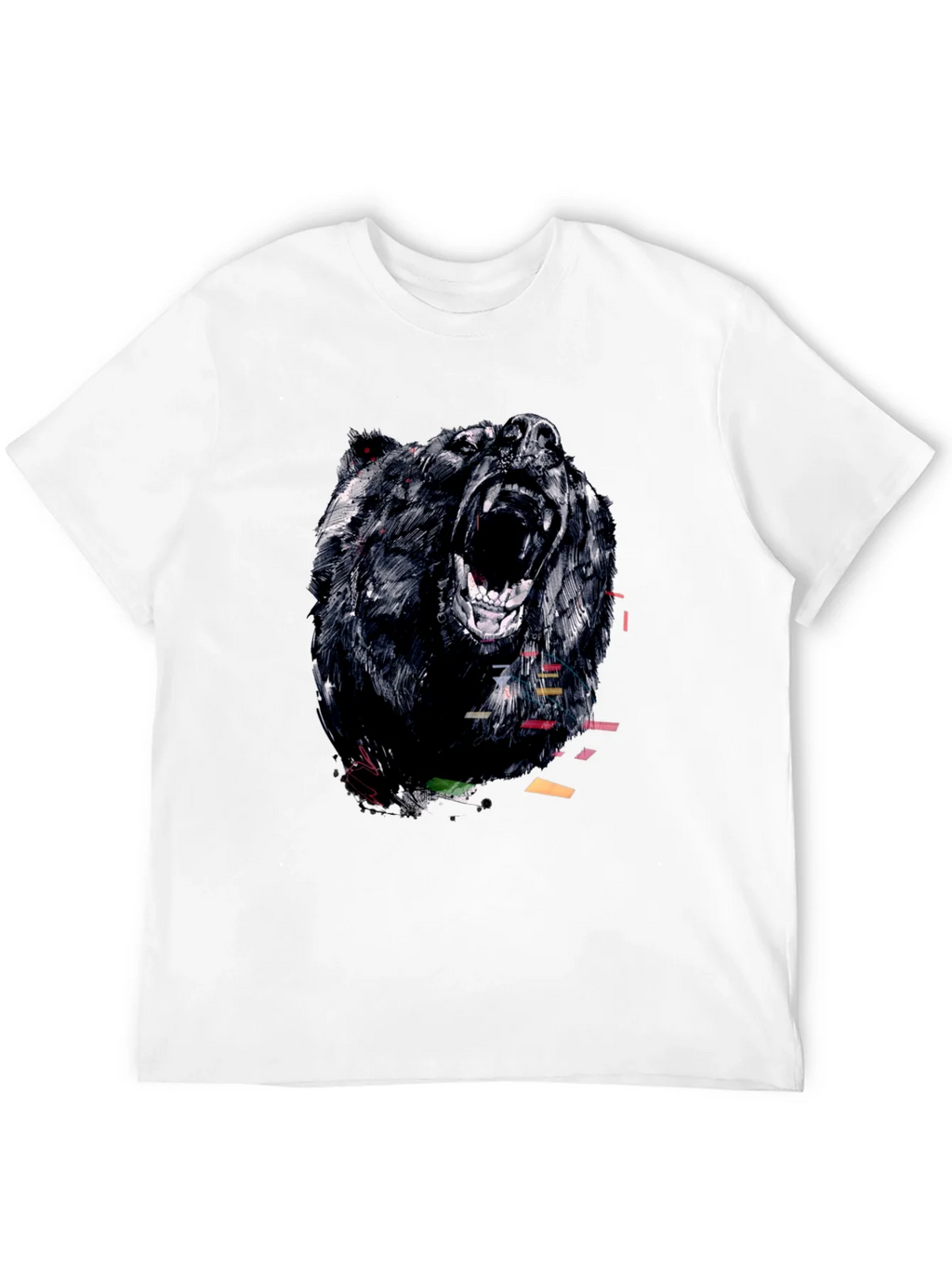 Bear Graphic Tee - Mens Black T-Shirt product image 11