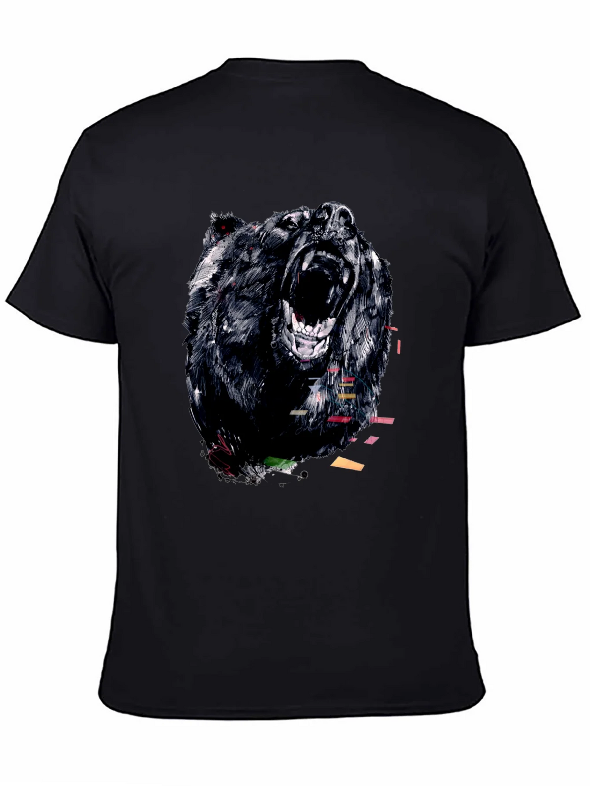 Bear Graphic Tee - Mens Black T-Shirt product image 4