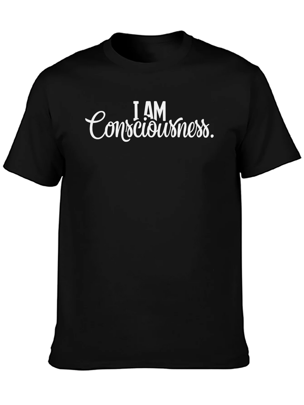 I AM Consciousness Black T-Shirt product image 3