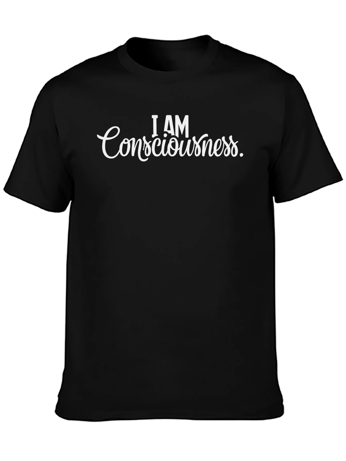 I AM Consciousness Black T-Shirt product image 3