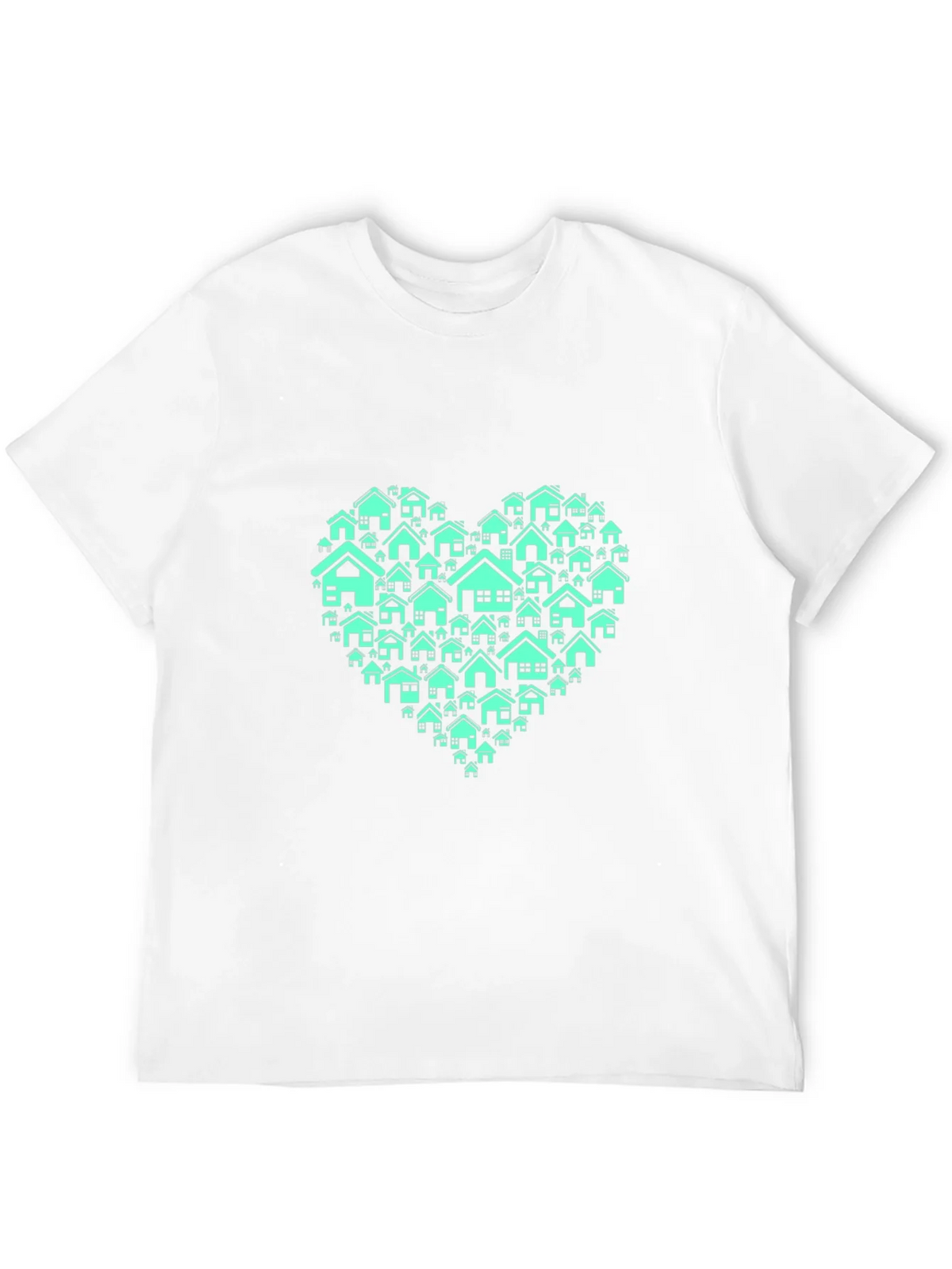 Heart of Homes Graphic T-Shirt - Black product image 3