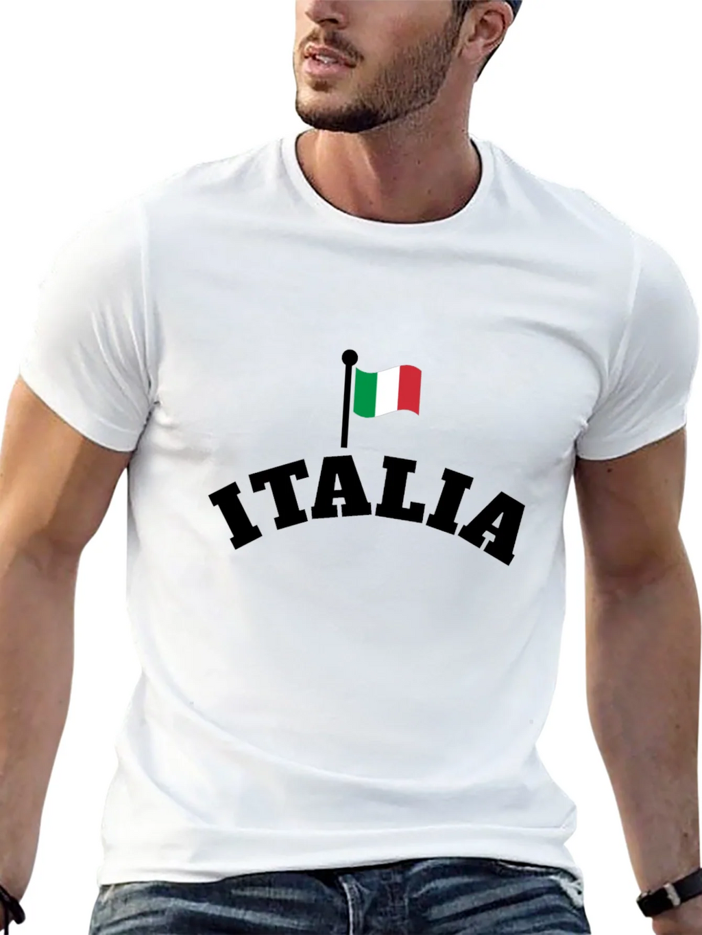 Italia Flag Graphic T-Shirt - Stylish Italian Pride Tee product image 12