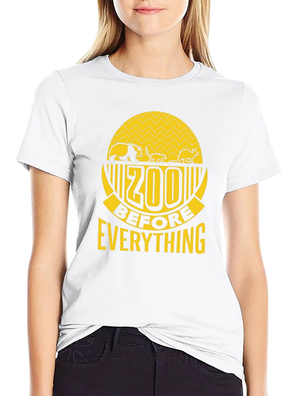 Zoo Before Everything Black T-Shirt product image 8