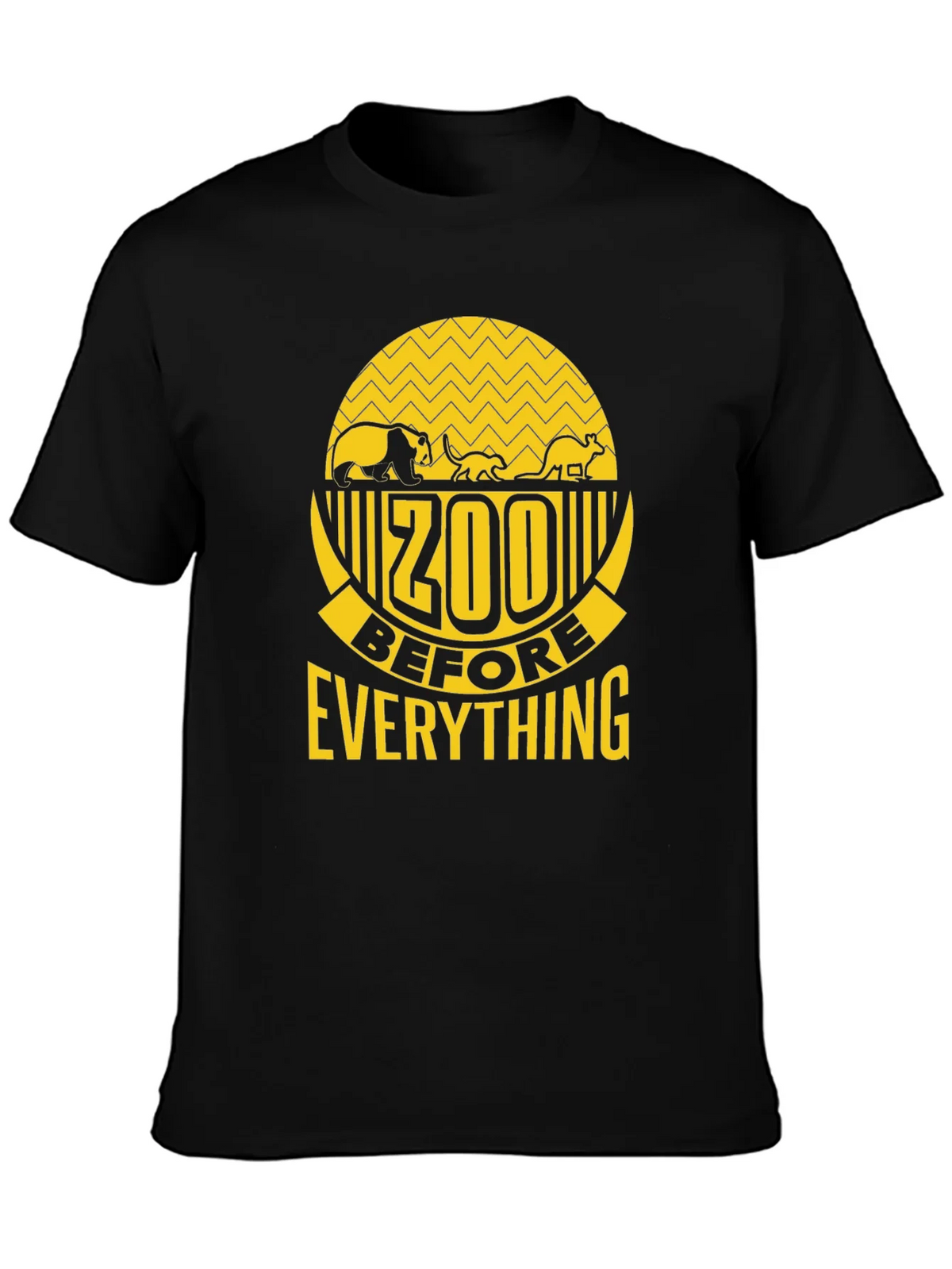 Zoo Before Everything Black T-Shirt product image 3