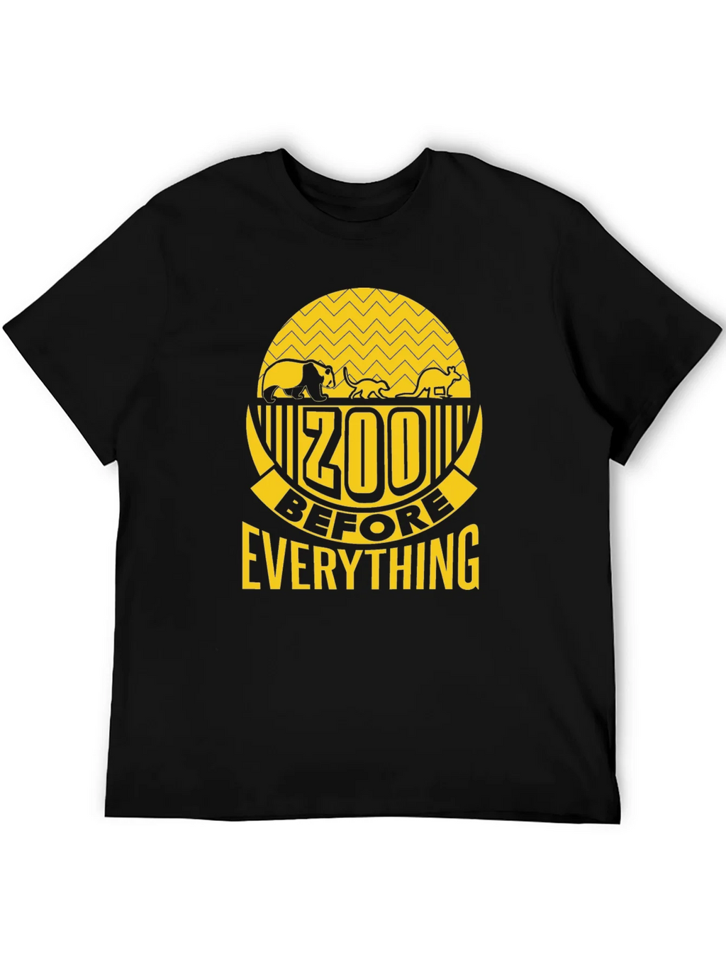 Zoo Before Everything Black T-Shirt product image 5