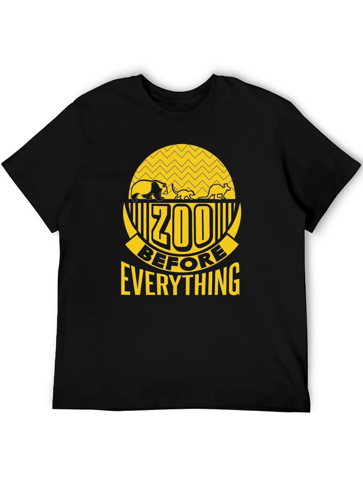 Zoo Before Everything Black T-Shirt product image 5