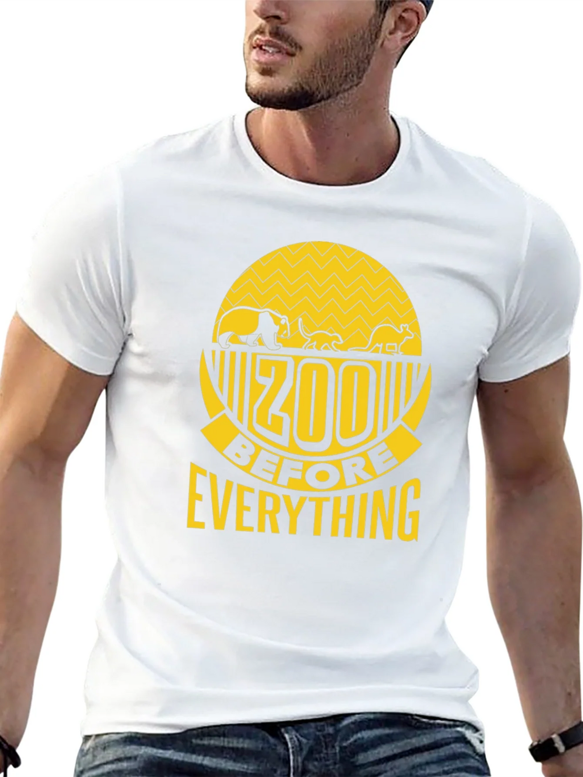 Zoo Before Everything Black T-Shirt product image 12