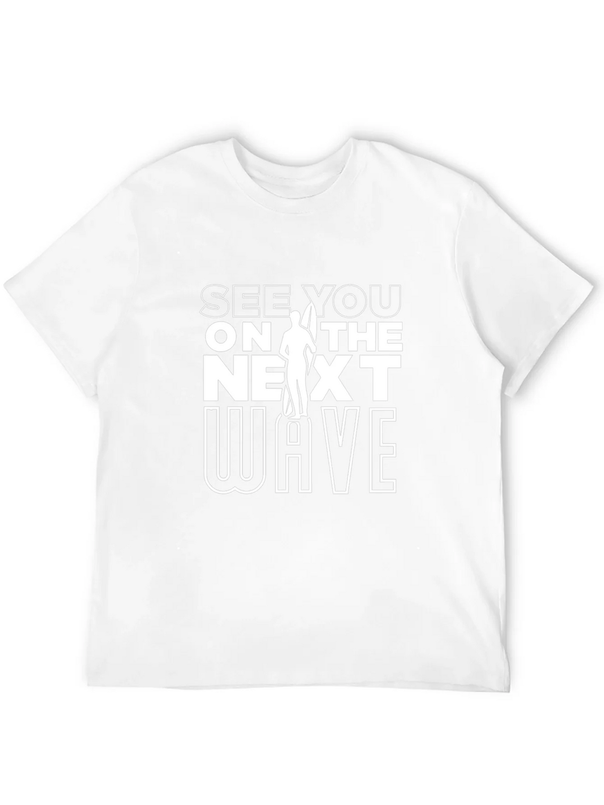 See You On The Next Wave Graphic Tee - Black product image 11