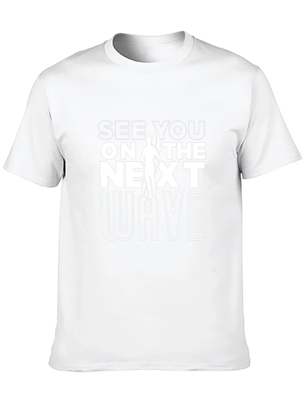 See You On The Next Wave Graphic Tee - Black product image 9