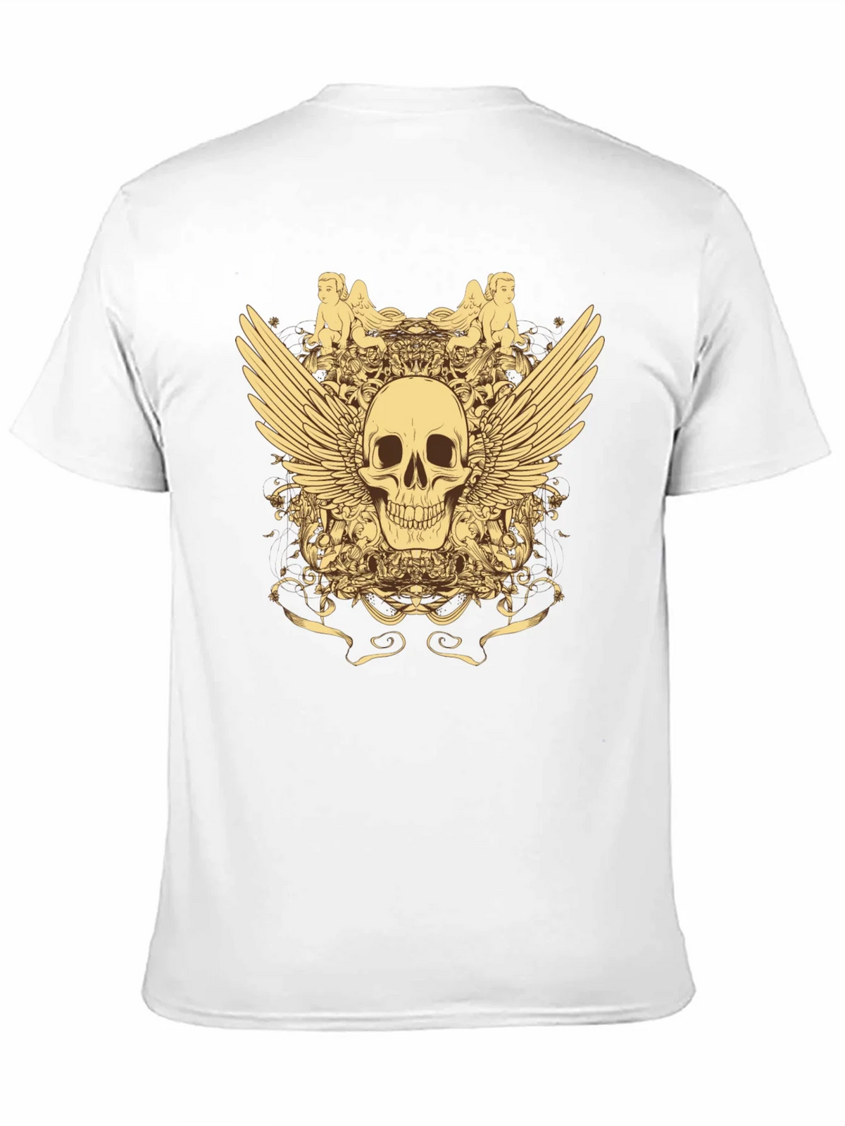 Skull & Wings Graphic T-Shirt - Black product image 10