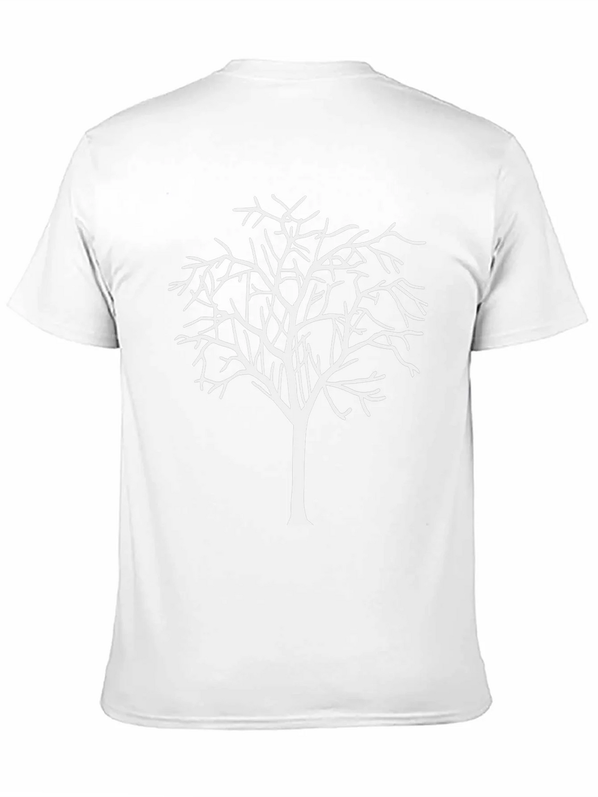 Minimalist Tree Graphic Tee - Black product image 10
