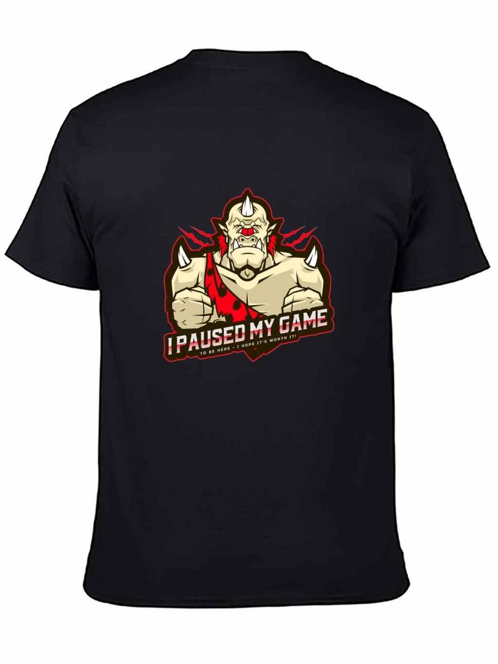 I Paused My Game T-Shirt - Gamer Apparel product image 4