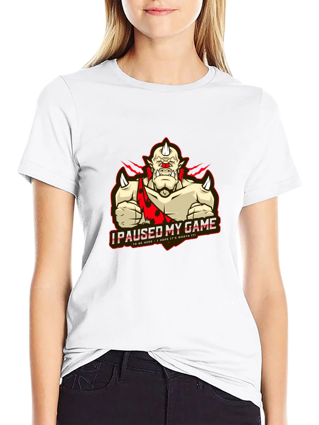 I Paused My Game T-Shirt - Gamer Apparel product image 8