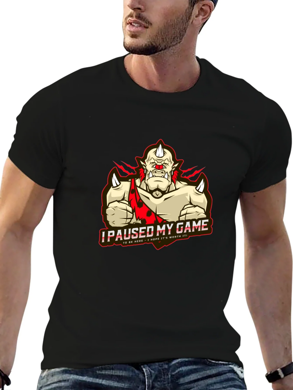 I Paused My Game T-Shirt - Gamer Apparel product image 6