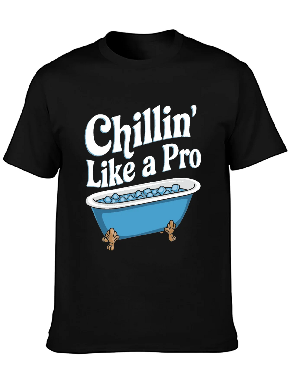 Chillin Like a Pro T-Shirt - Ice Bath Design product image 3