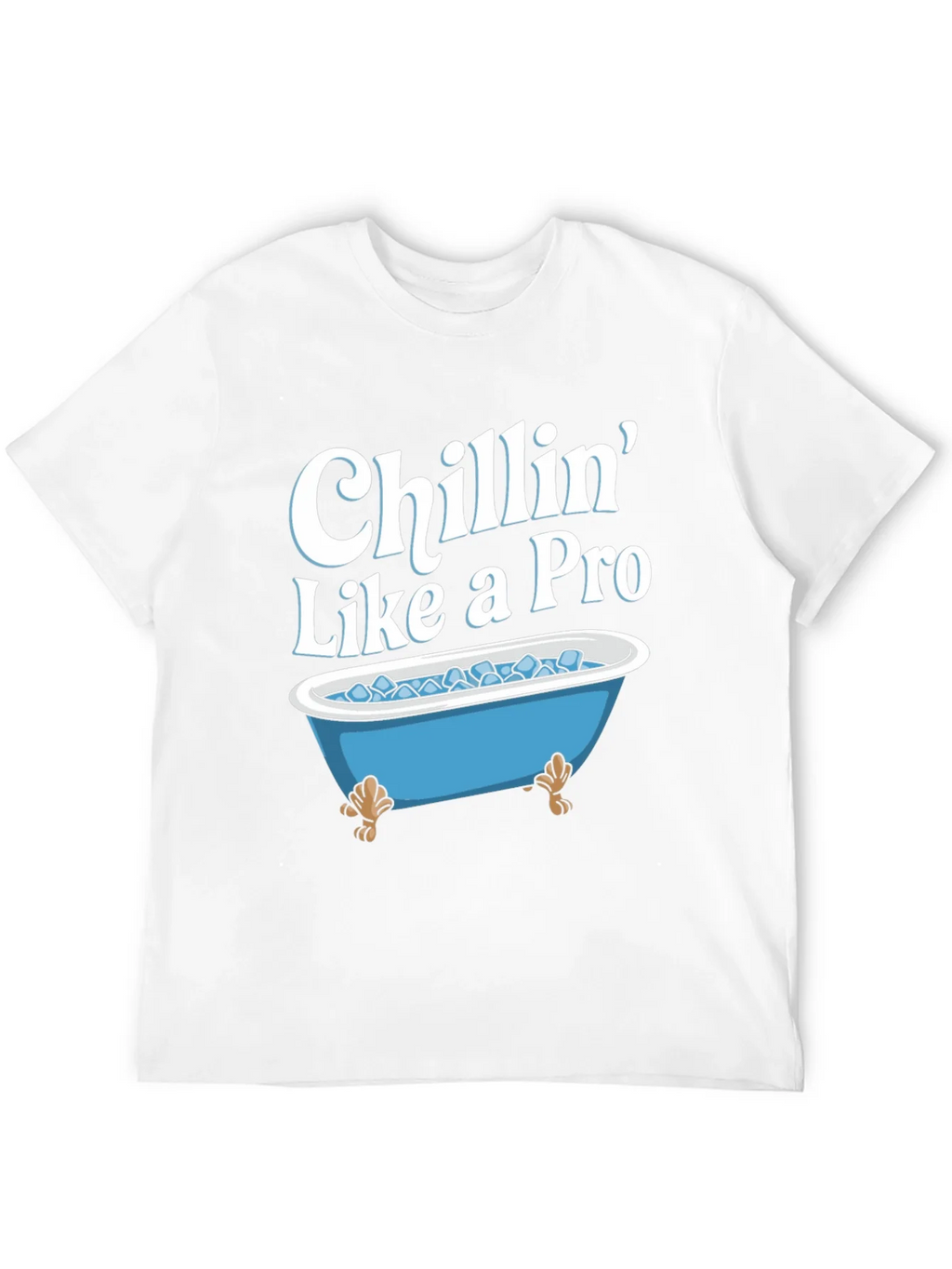 Chillin Like a Pro T-Shirt - Ice Bath Design product image 11
