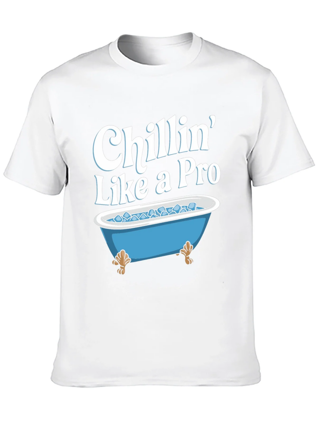 Chillin Like a Pro T-Shirt - Ice Bath Design product image 9