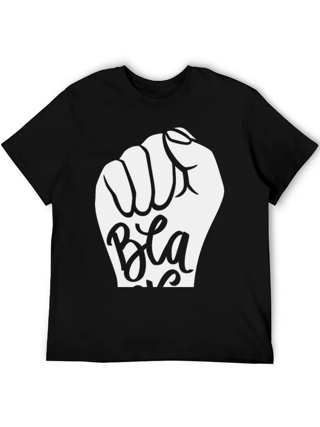 Black Power Fist T-Shirt - Bold Graphic Tee product image 2
