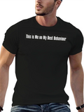 Funny Best Behaviour Graphic Tee - Black Cotton T-Shirt product image 1