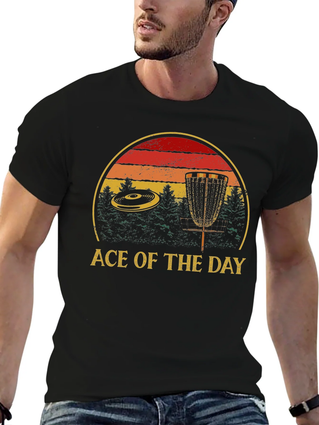 Ace of the Day Disc Golf T-Shirt product image 5