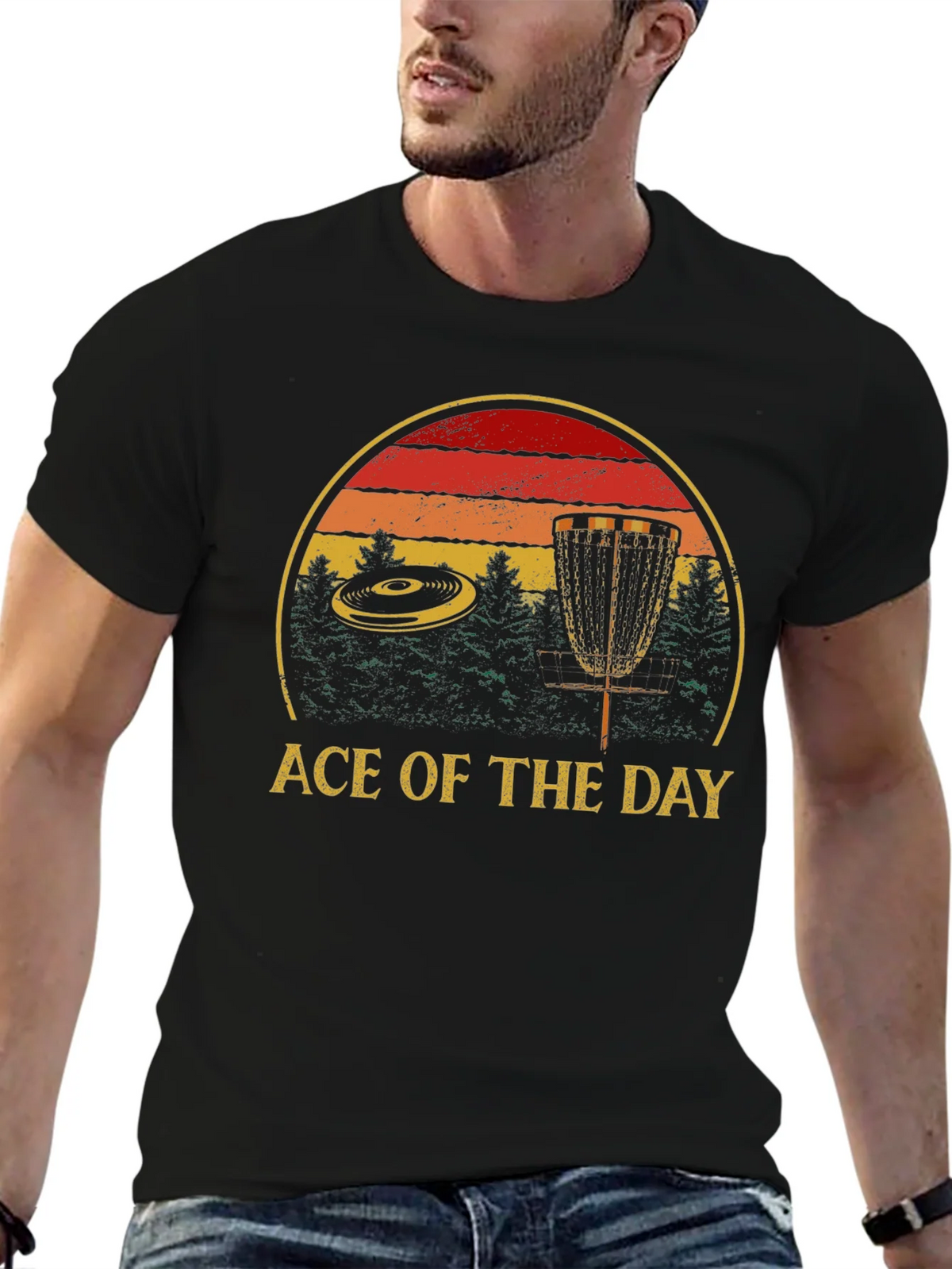 Ace of the Day Disc Golf T-Shirt product image 5