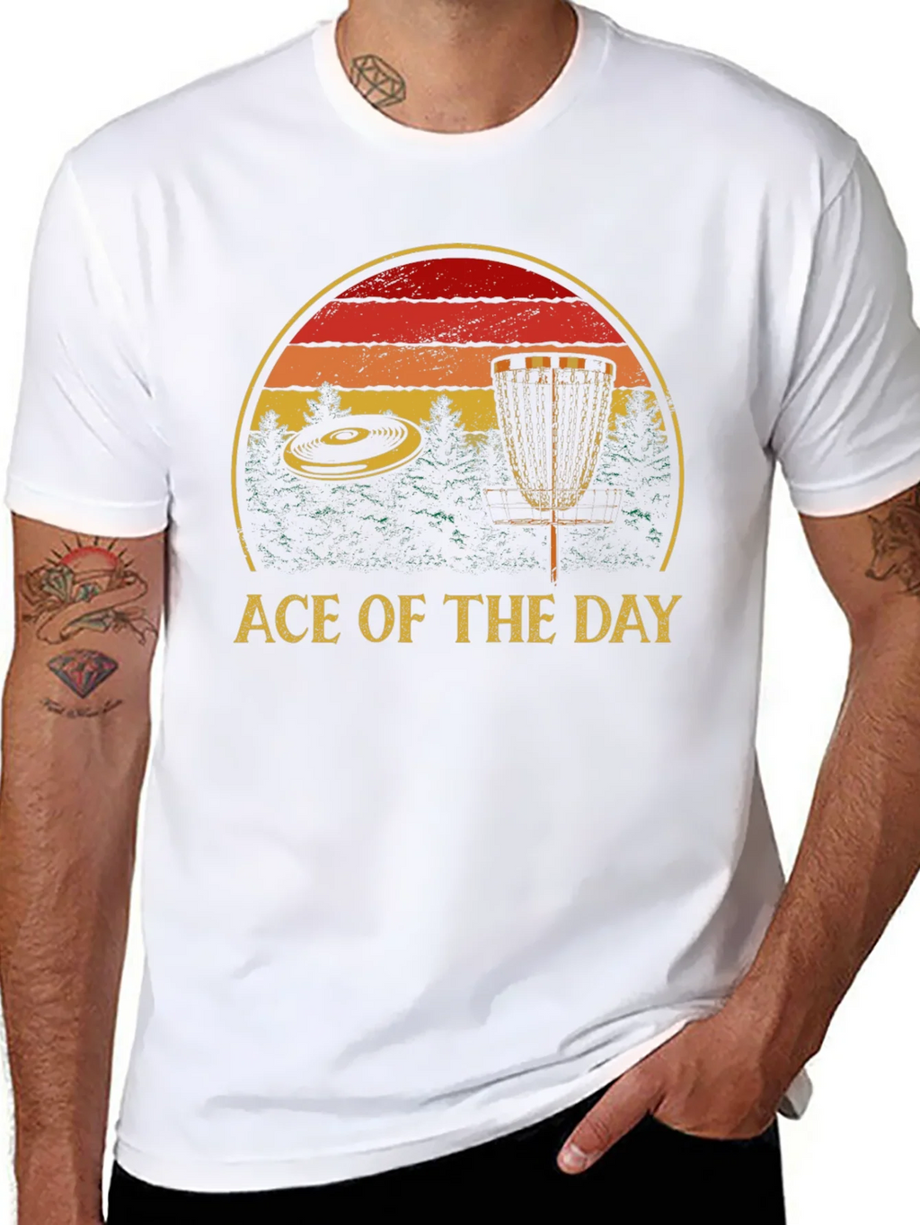 Ace of the Day Disc Golf T-Shirt product image 6