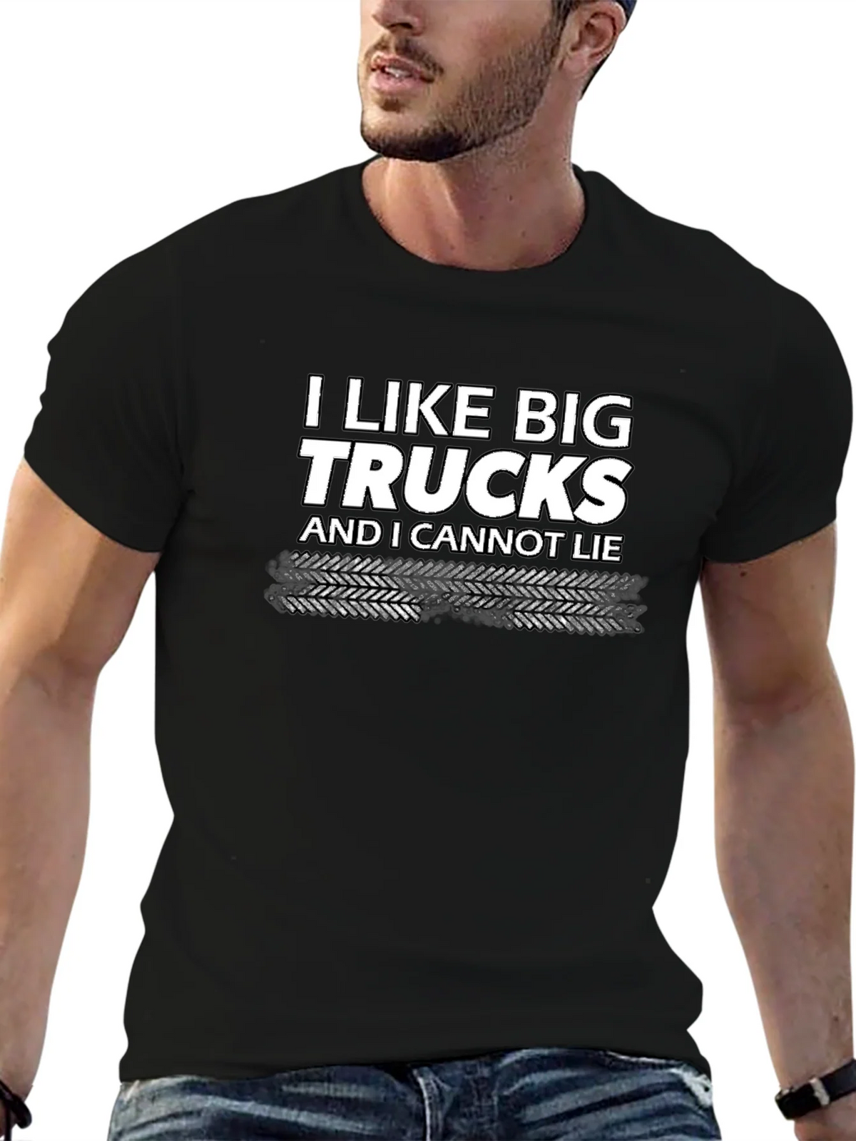 I Like Big Trucks T-Shirt - Funny Graphic Tee product image 5