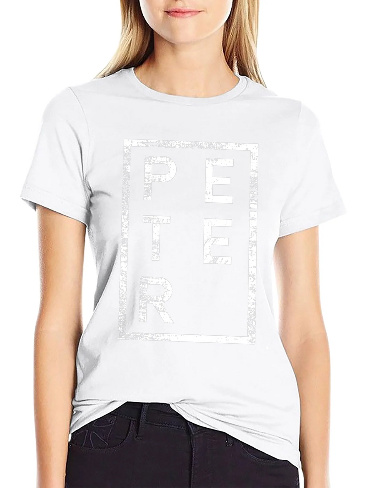 Peter Graphic Tee - Black Cotton Blend product image 8