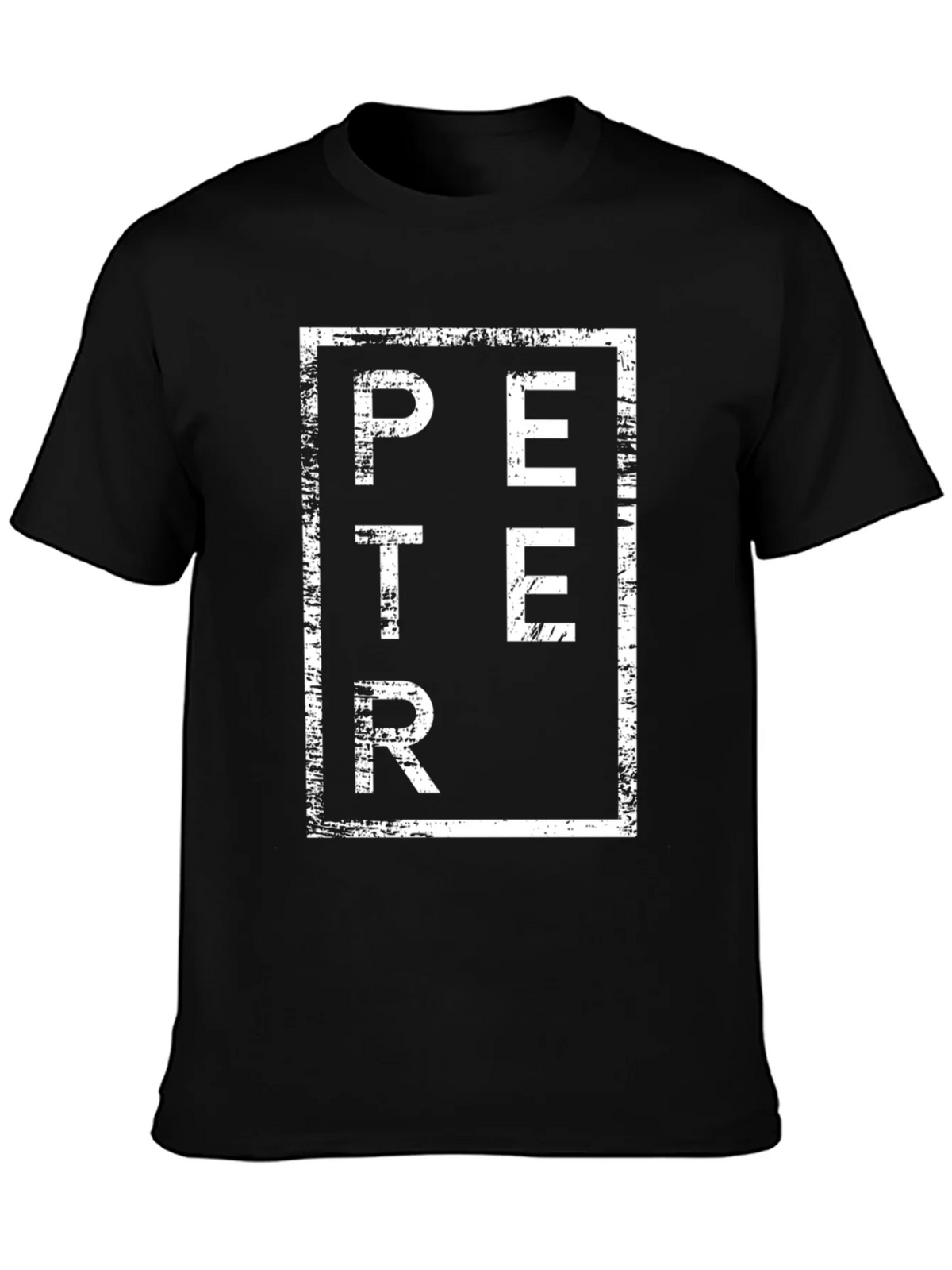 Peter Graphic Tee - Black Cotton Blend product image 3