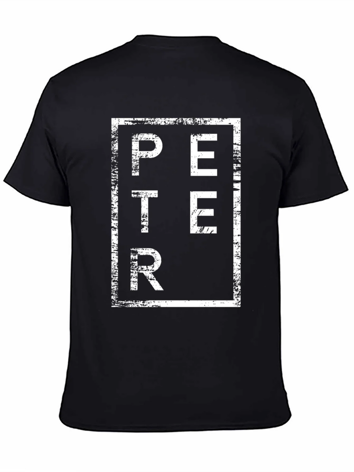 Peter Graphic Tee - Black Cotton Blend product image 4