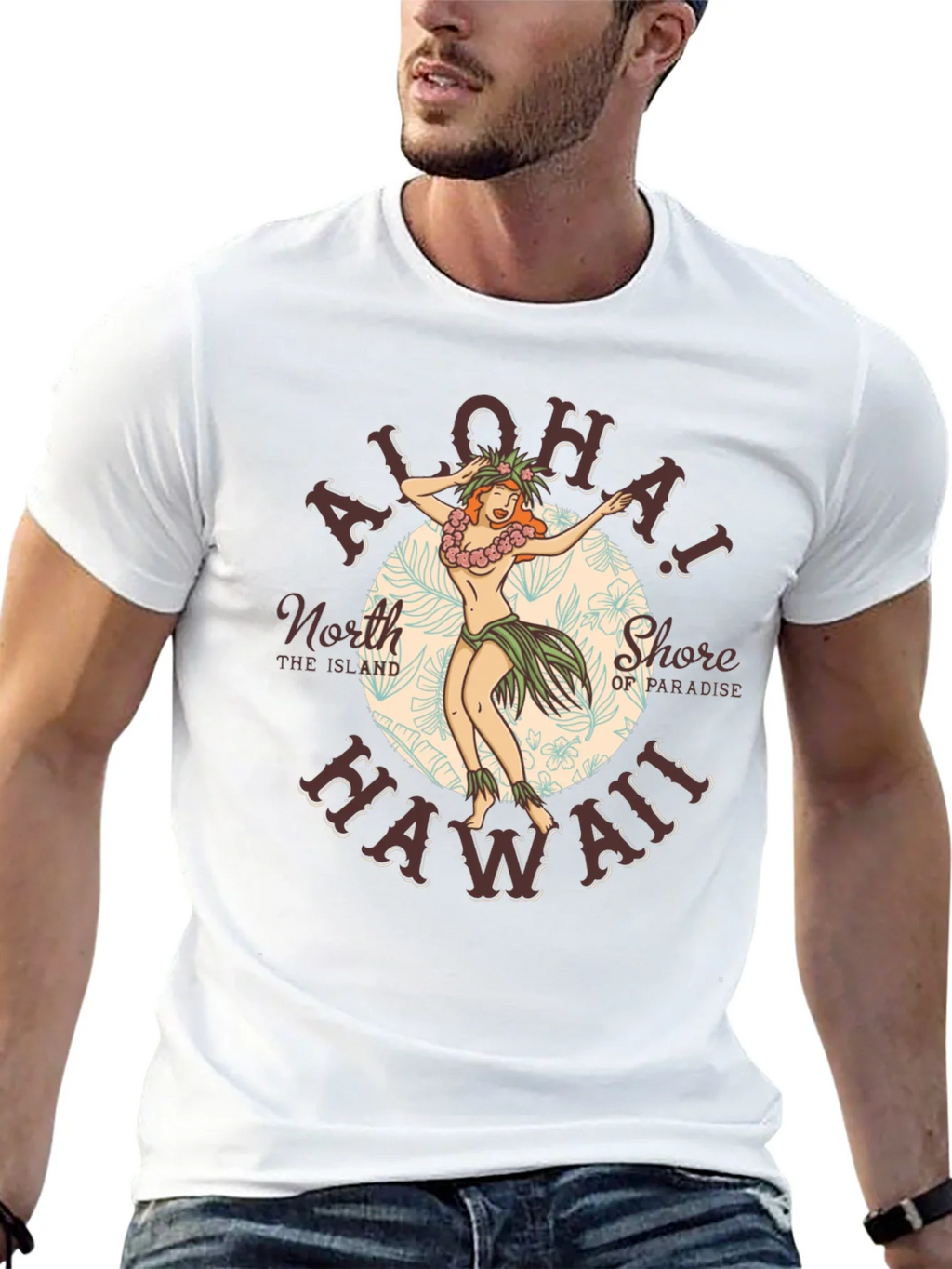 Aloha Hawaii Graphic T-Shirt product image 8