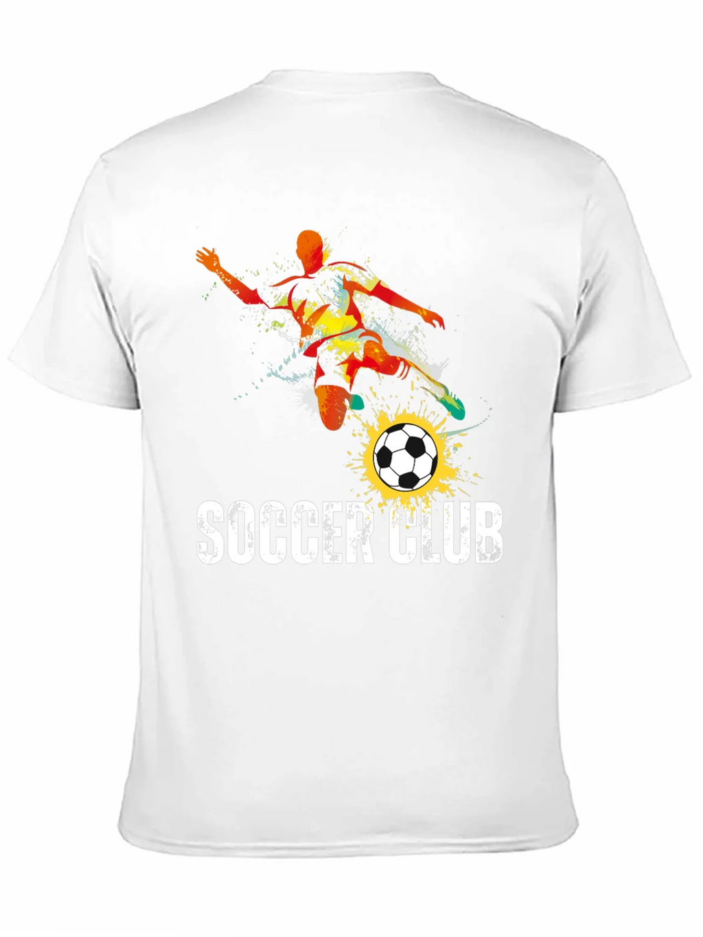 Soccer Club Graphic Tee - Stylish Black Cotton T-Shirt product image 2