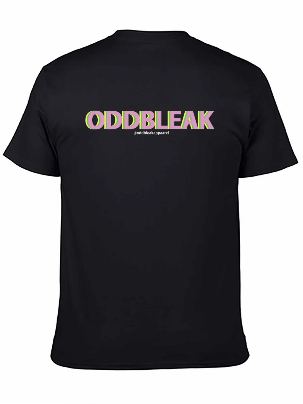 Oddbleak Graphic Tee - Black Cotton Blend product image 4